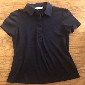 Tory Burch Navy polo style top